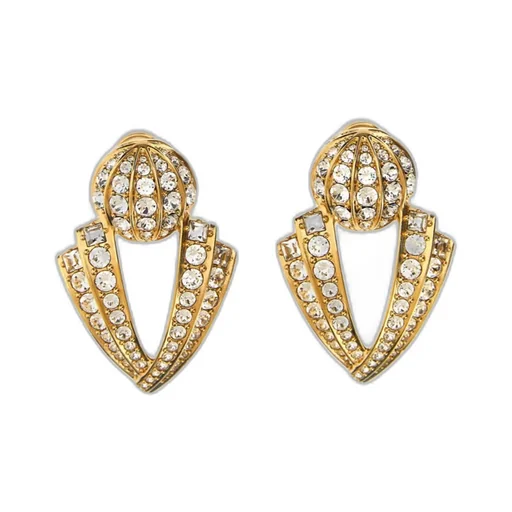 Poetique Des Gouttes Clip-On Fastened Earrings