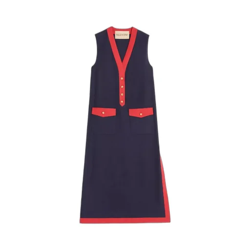 Viscose Linen Midi Dress