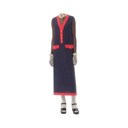 Viscose Linen Midi Dress