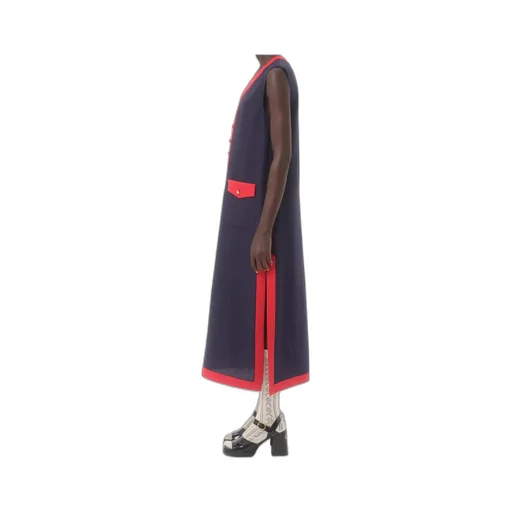 Viscose Linen Midi Dress