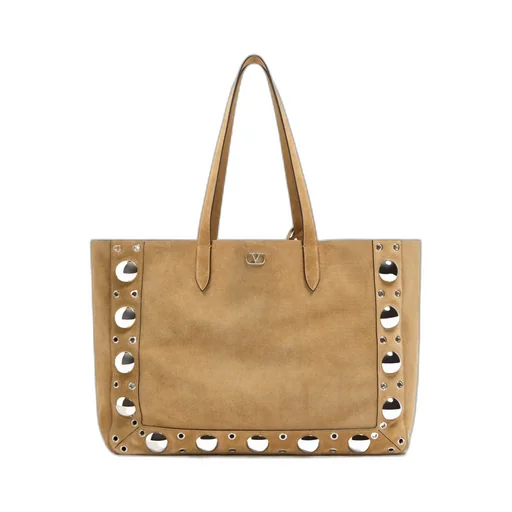 Large NellcÔTe Suede Shopping Bag