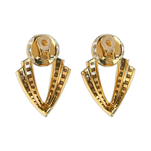 Poetique Des Gouttes Clip-On Fastened Earrings