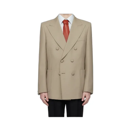 Long-Sleeved Suit Jacket