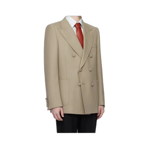 Long-Sleeved Suit Jacket