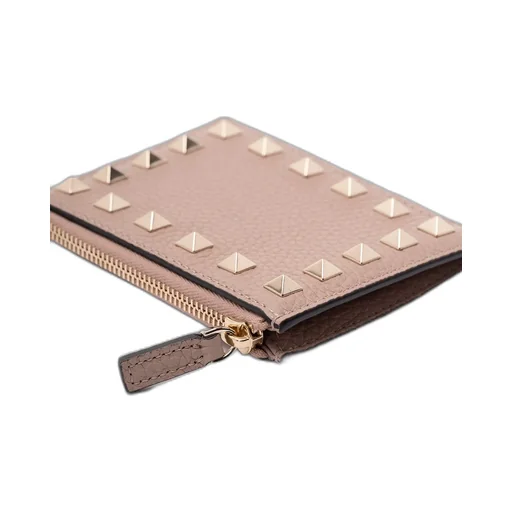 Garavani Rockstud Zip-Up Wallet