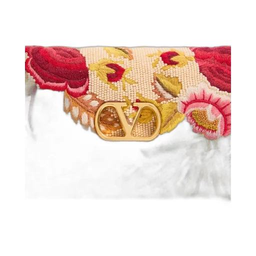 Vain Soft Embroidered Small Shoulder Bag