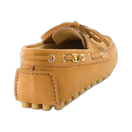 Vlogo Plaque Slip-On Driver Loafers