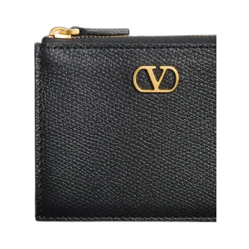 Vlogo Detail Zipped Cardholder