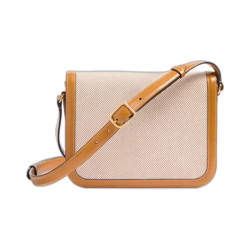 Vlogo Signature Foldover Top Shoulder Bag