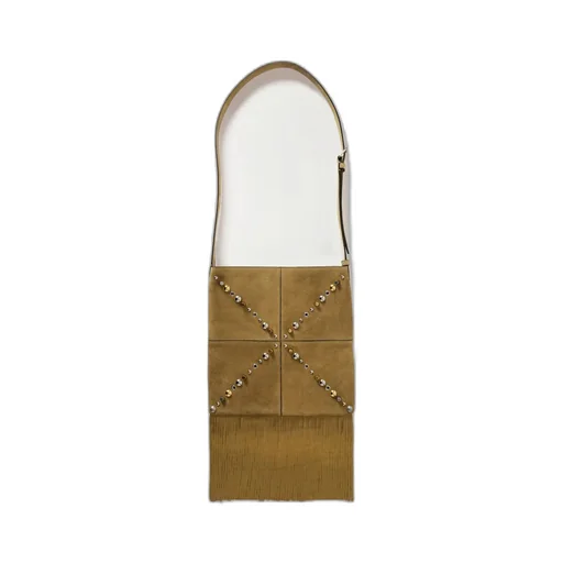 NellcÔTe Suede Shoulder Bag With Fringes