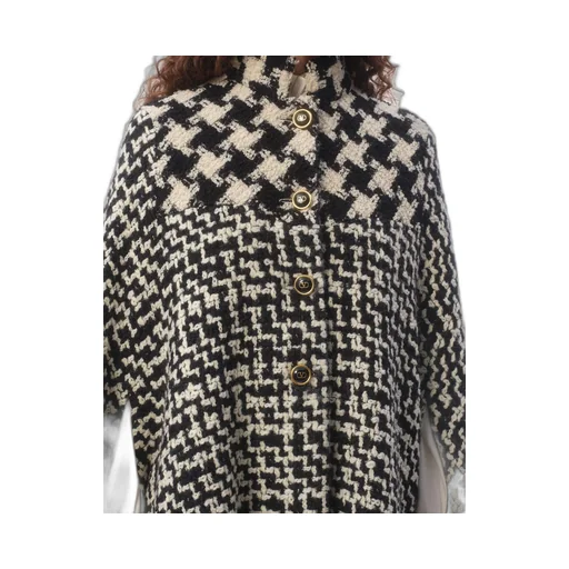 Houndstooth-Pattern Cape