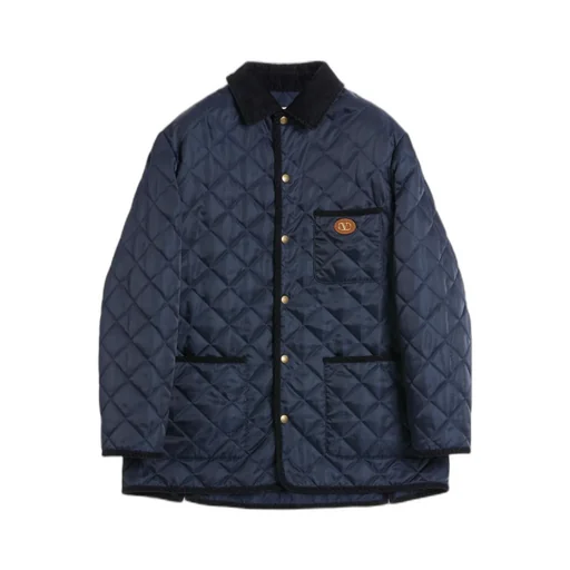 Buttoned Long-Sleeved Jacket