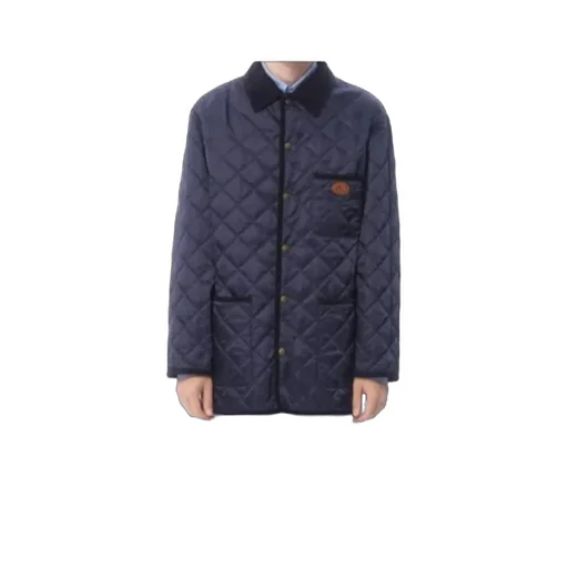 Buttoned Long-Sleeved Jacket