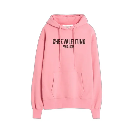 Logo Printed Drawstring Hoodie