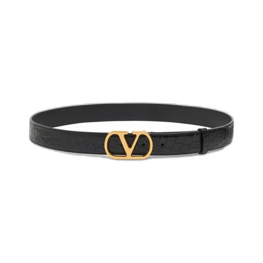 Vlogo Signature Buckled Belt