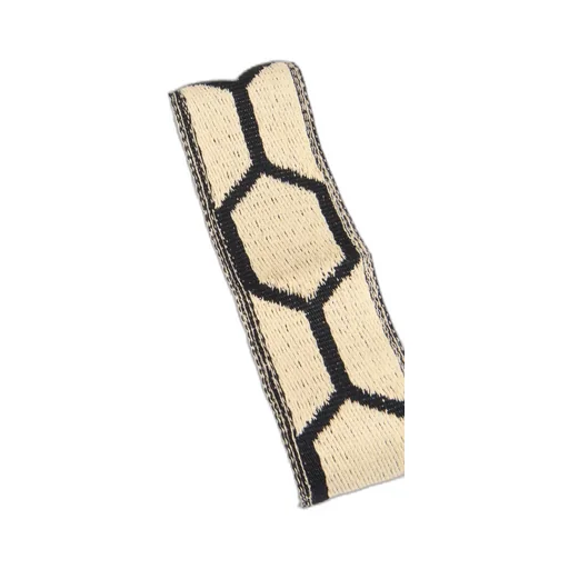 Embroidered Hem Wide Leg Pants