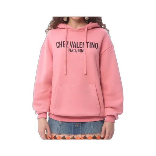 Logo Printed Drawstring Hoodie