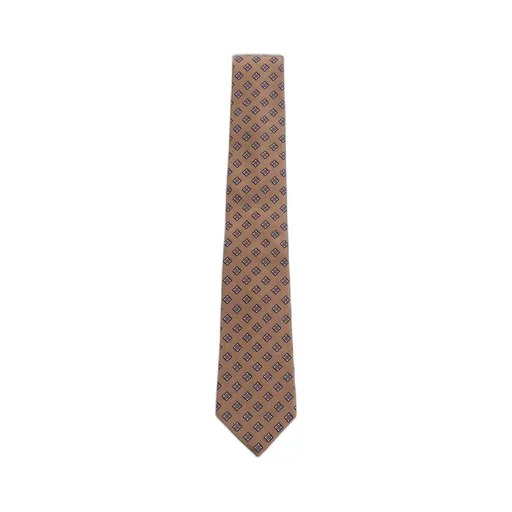 Micro Check Silk Tie