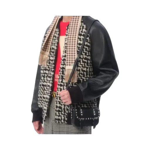 Rockstud Foldover Top Phone Bag