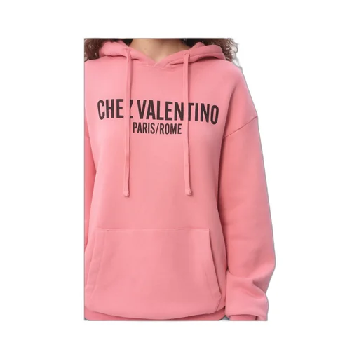 Logo Printed Drawstring Hoodie