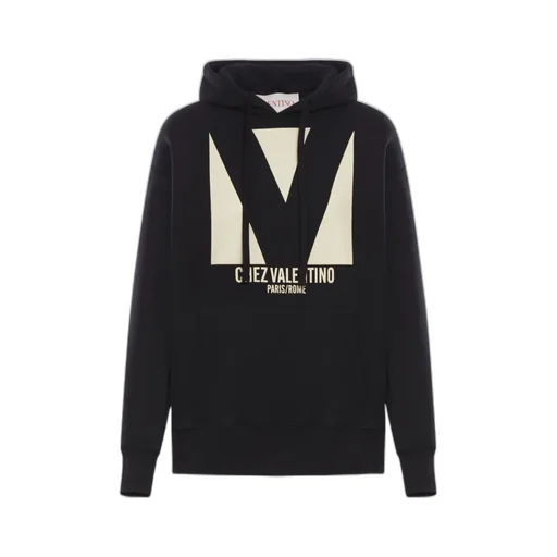 Chez Valentino Oversized Drawstring Hoodie