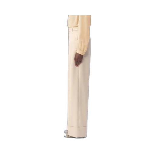 Diagonal Dry Wool Trousers