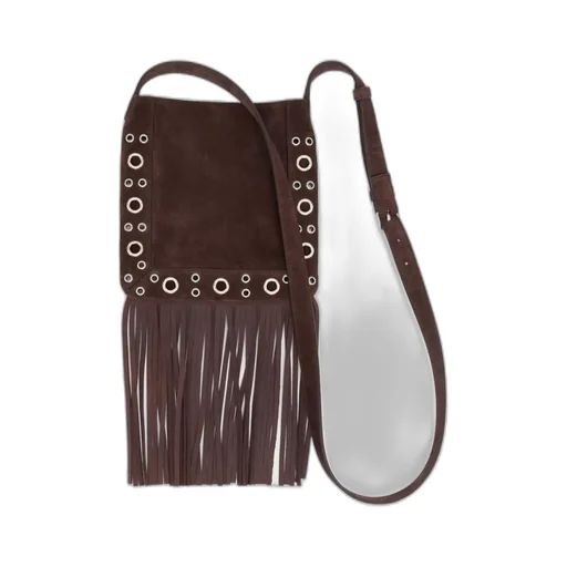 NellcÔTe Fringed Edge Shoulder Bag
