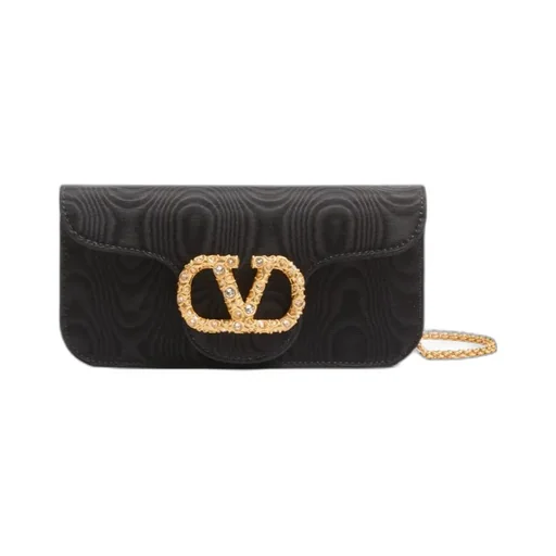 Locò Vlogo Signature Foldover Top Clutch Bag
