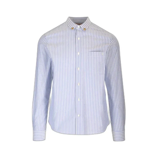 Striped Button-Up Shirt