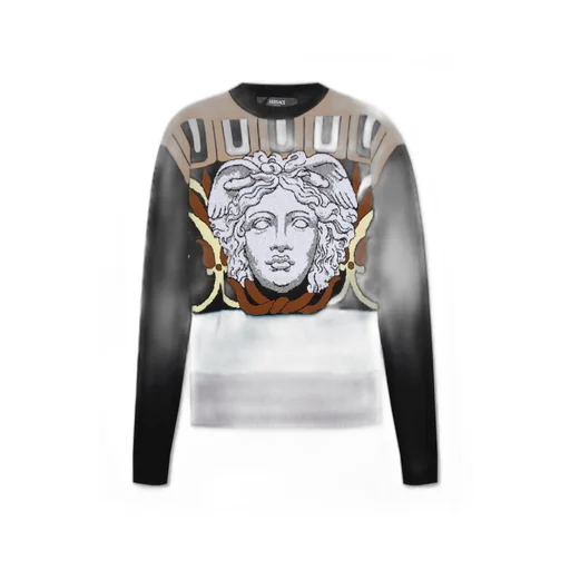 Medusa Head Wool Sweater