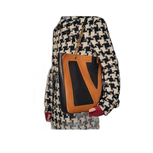 Vlogo Signature Chain-Link Tote Bag