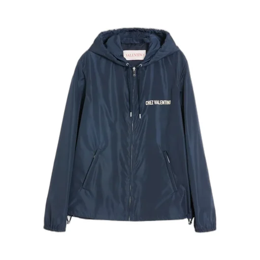 Zip-Up Drawstring Jacket