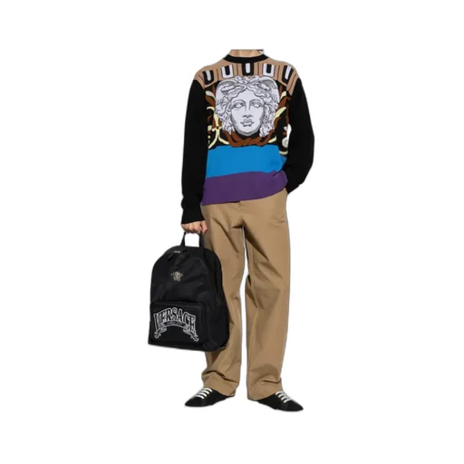 Medusa Head Wool Sweater
