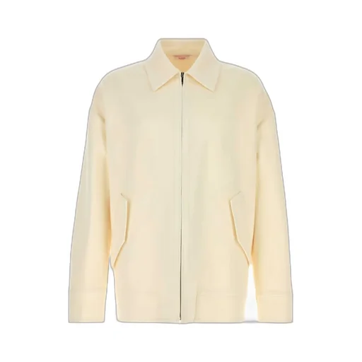 Zip-Up Long-Sleeved Jacket