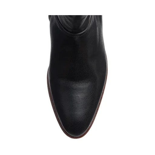 Pat Almond Toe Ankle Boots