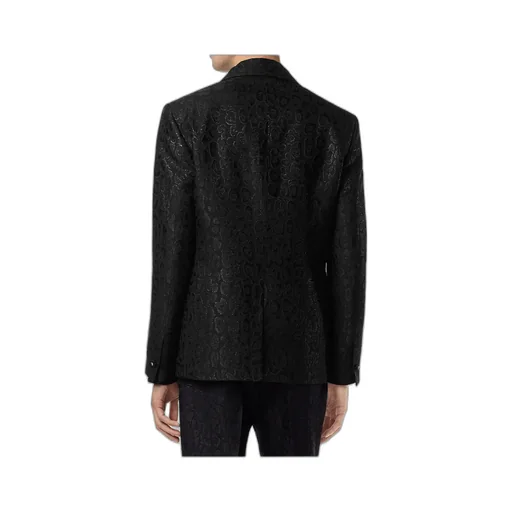 Logo Patch Single-Breasted Blazer