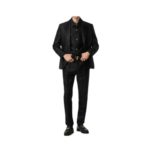 Logo Patch Single-Breasted Blazer
