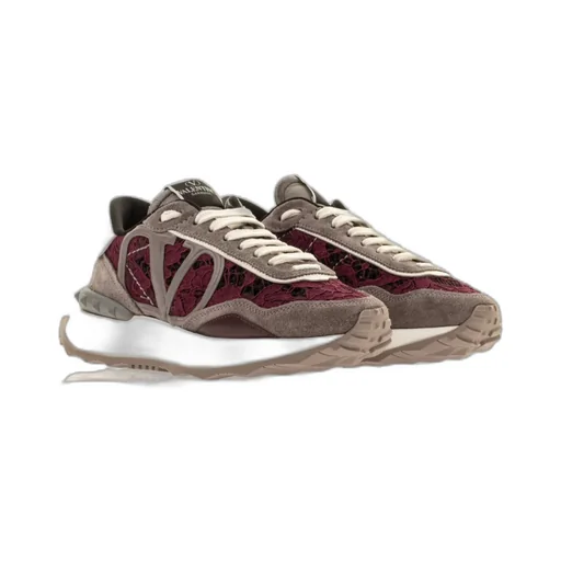 Low-Cut Lace-Up Sneakers