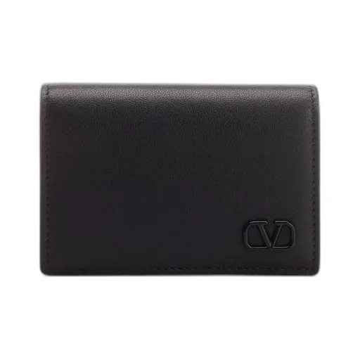 Lacquered Logo Mini Wallet