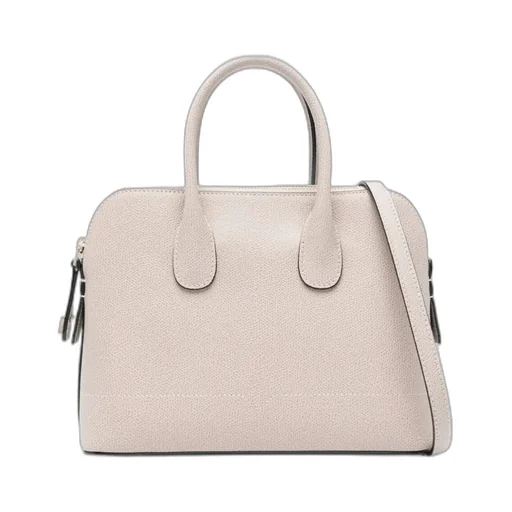 Mylogo Leather Tote Bag