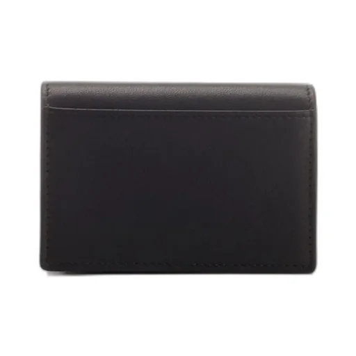 Lacquered Logo Mini Wallet