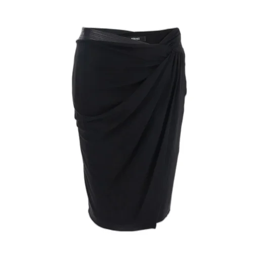 Embellished Draped Skirt