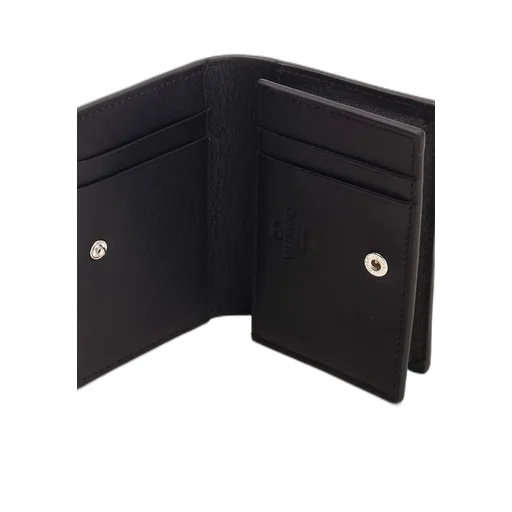 Lacquered Logo Mini Wallet