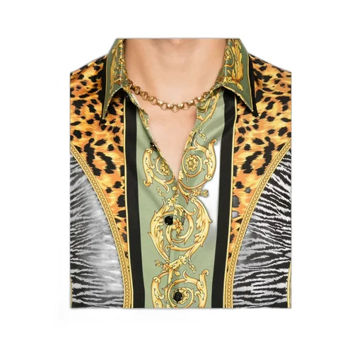 Mix-Print Shirt