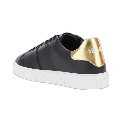 Round-Toe Lace-Up Sneakers