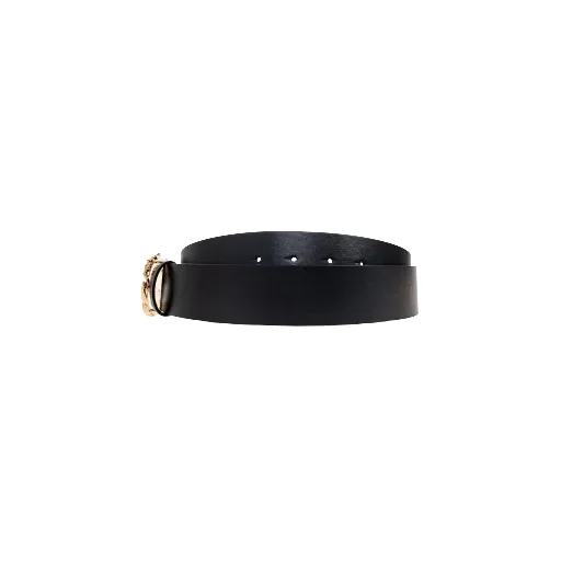 Medusa Head Leather Belt