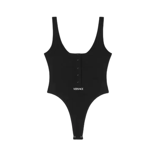 Logo Ribbed Bodysuit