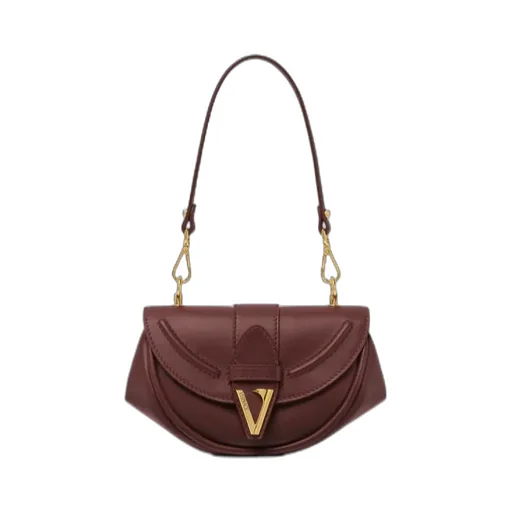 Small Virtus Leather Shoulder Bag