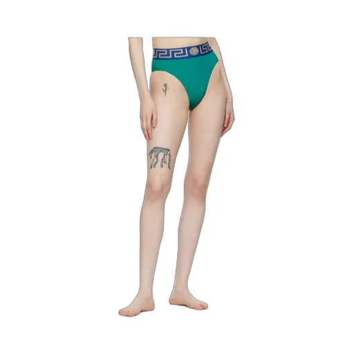 Logo High-Rise Swimsuit