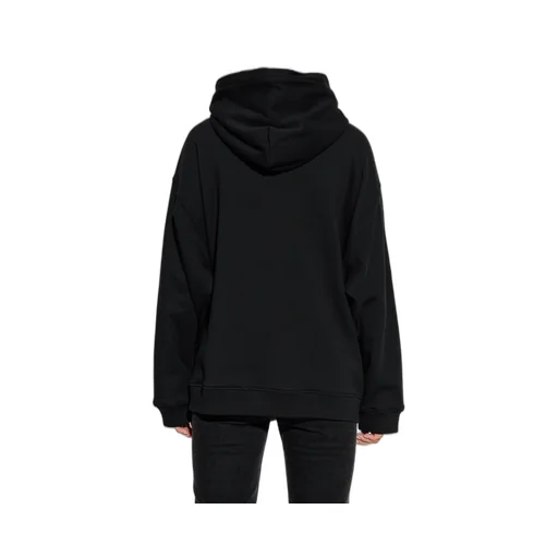 Medusa-Printed Long-Sleeved Hoodie
